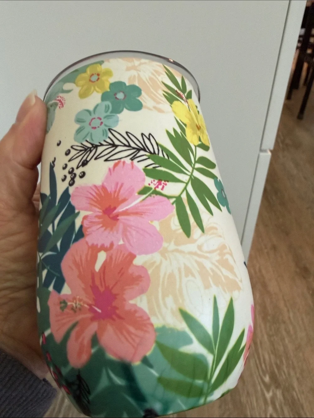 NWT Kohl's Celebrate Together Floral Insulated Travel Tumbler